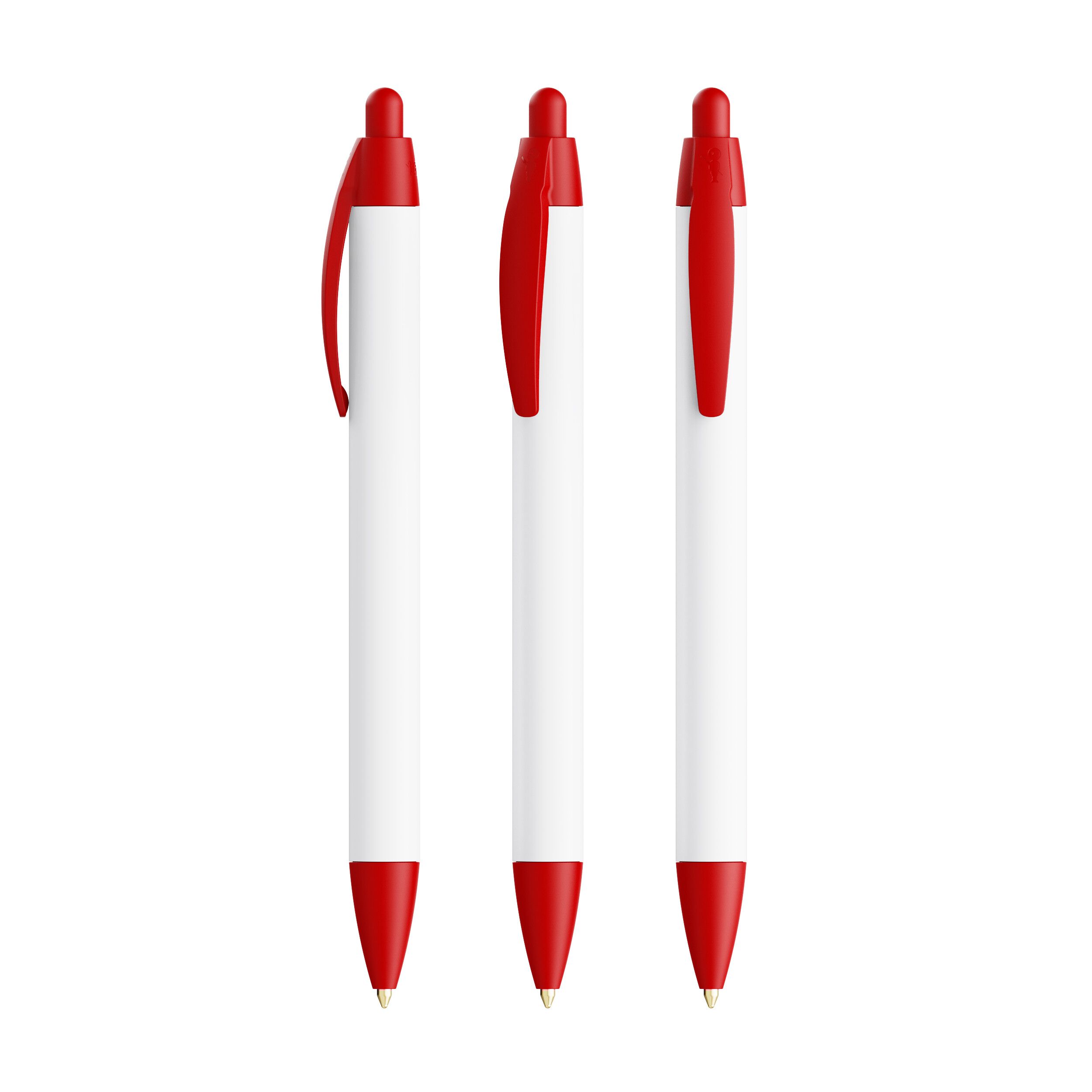 BIC® Wide Body Ecolutions® ballpen, Mine schwarz - rot-733