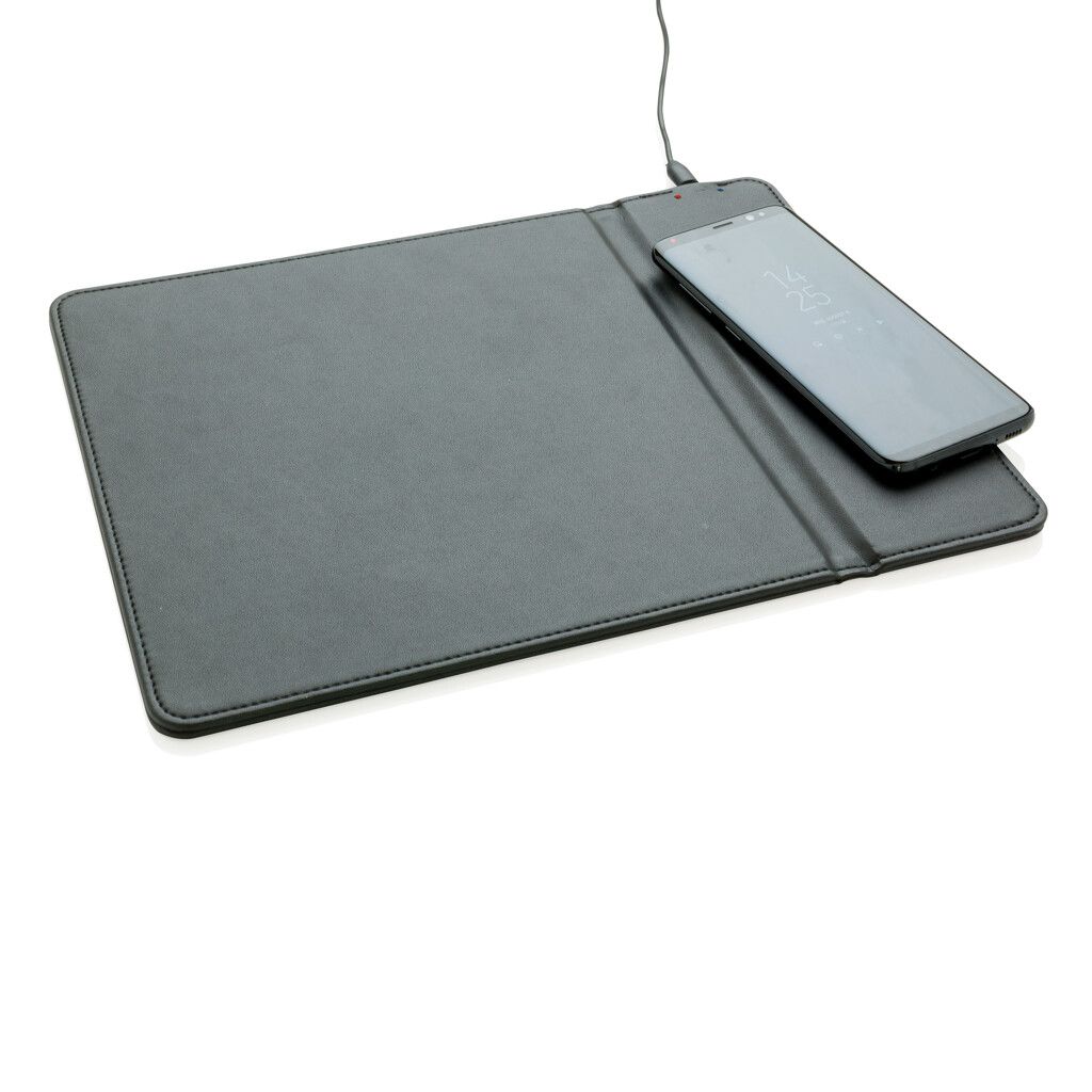 Mousepad mit Wireless-5W-Charging Funktion - schwarz-784