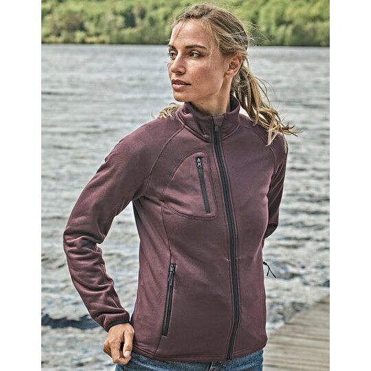 Women´s Stretch Fleece Jacket - grape-334