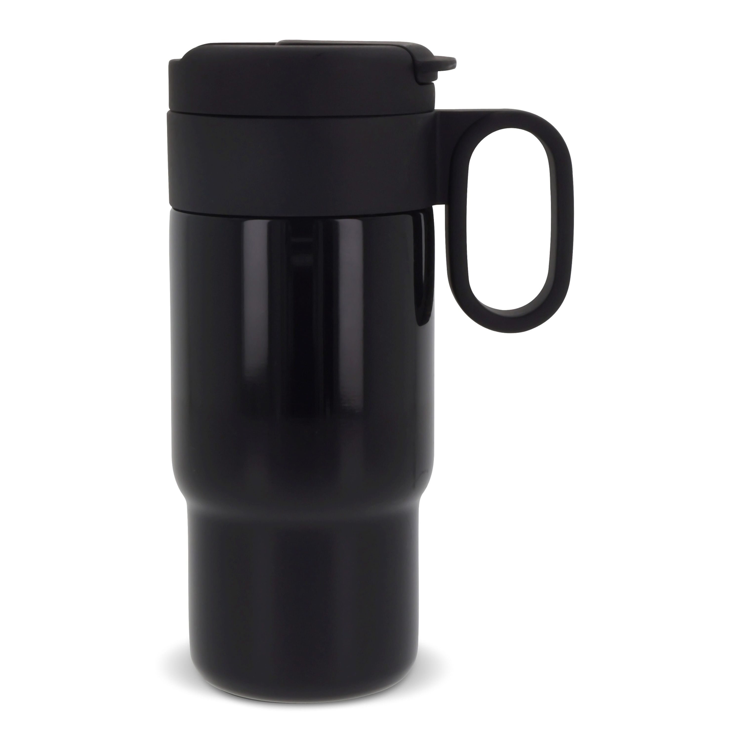 Isolierbecher Flow mit Griff 300ml - schwarz-423