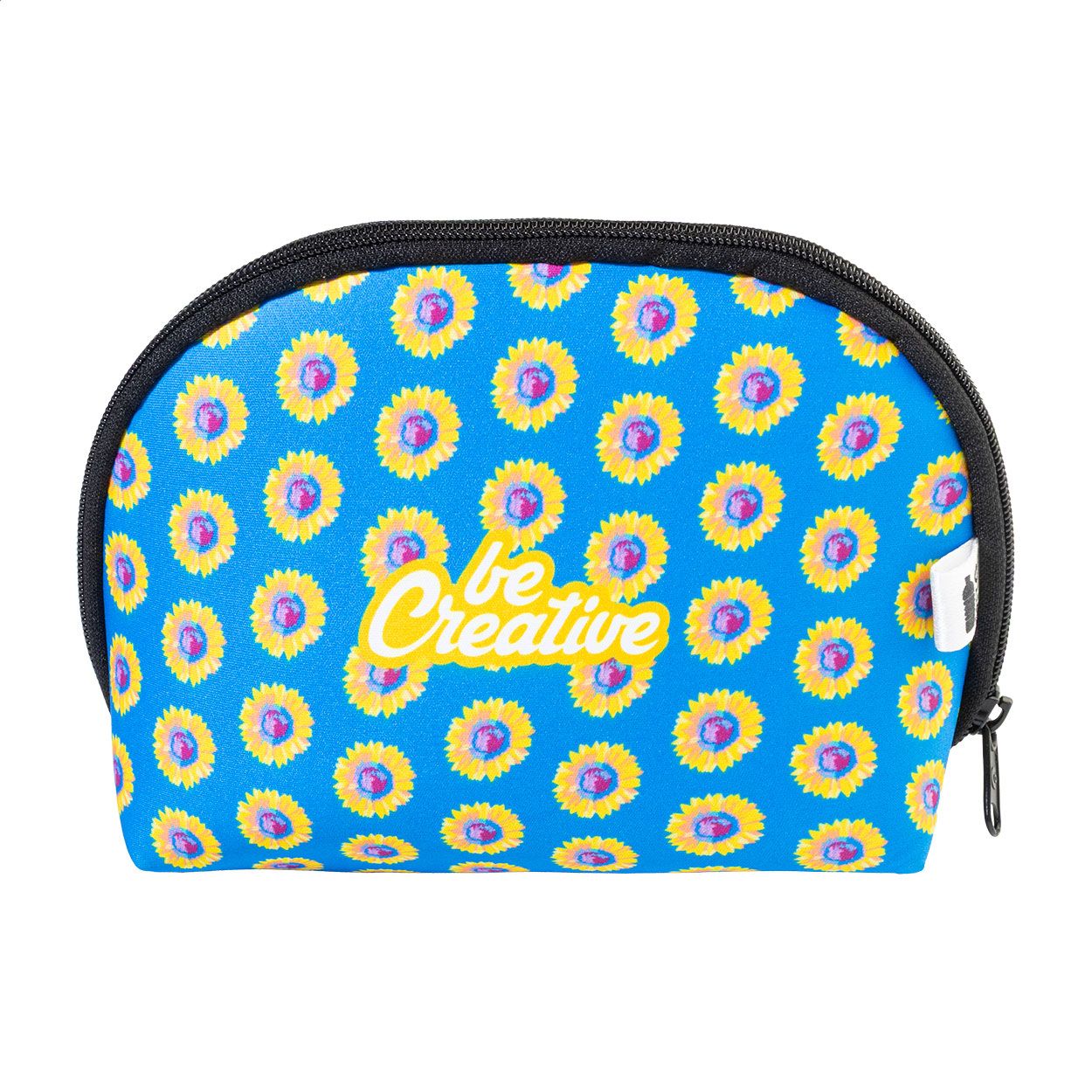 CreaBeauty Soft M Individuelle RPET-Kosmetiktasche - schwarz-457