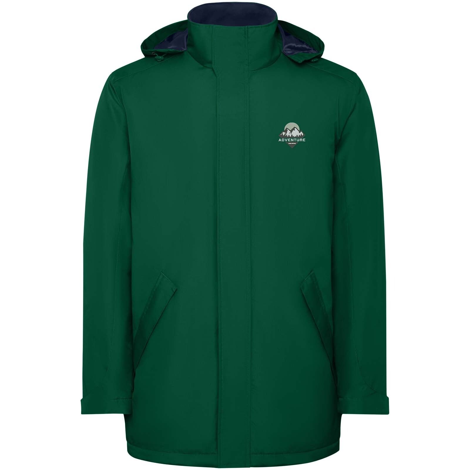 America wattierter Parka für Herren - dunkelgrün - S-791