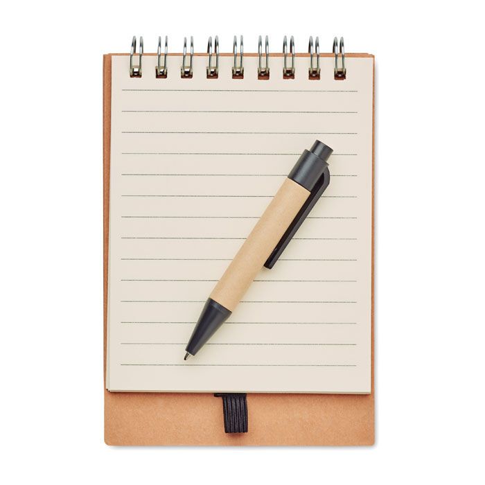 Notizbuch mit Klebezetteln MULTIBOOK - beige-104