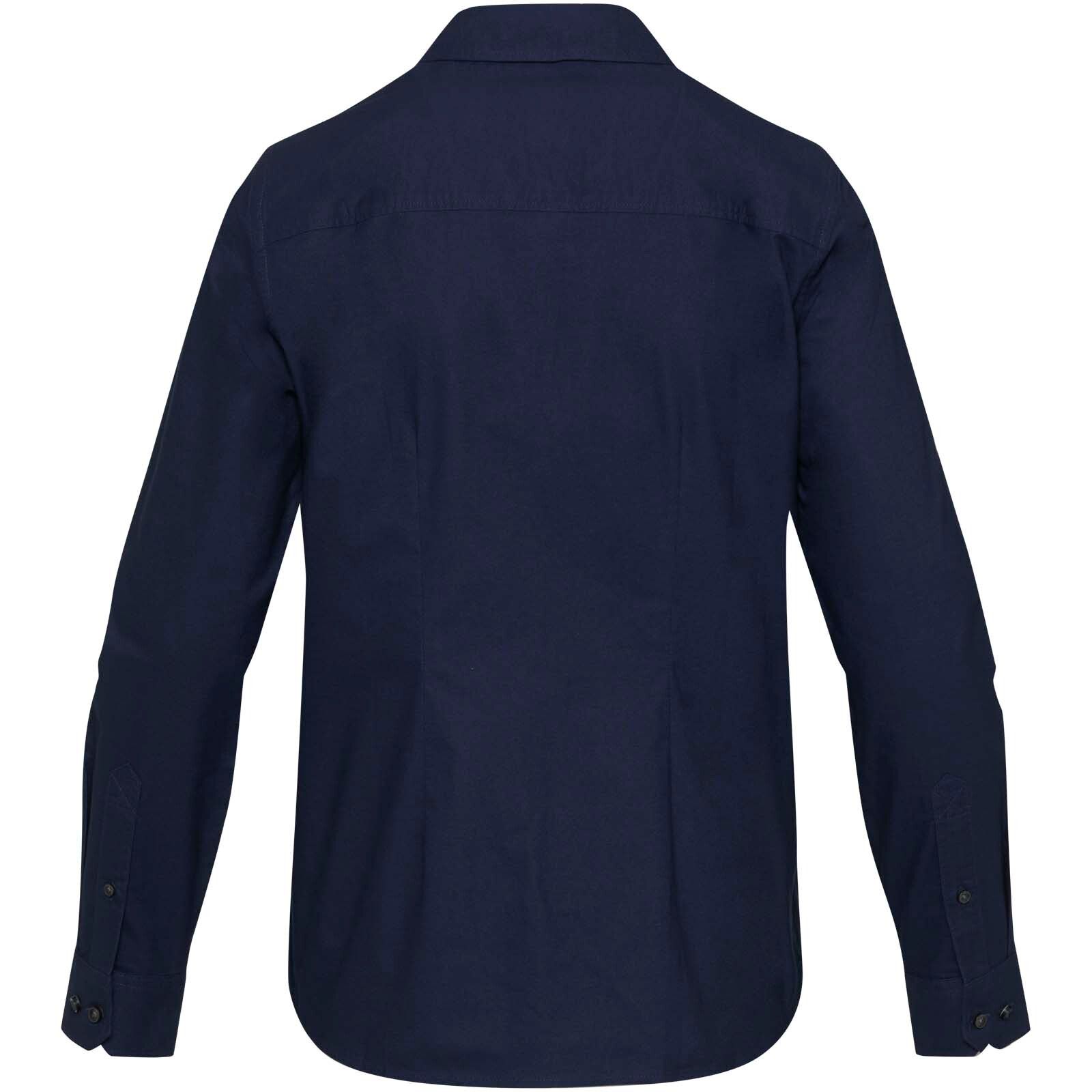 Sphene Oxford Bluse  - marineblau - L-229