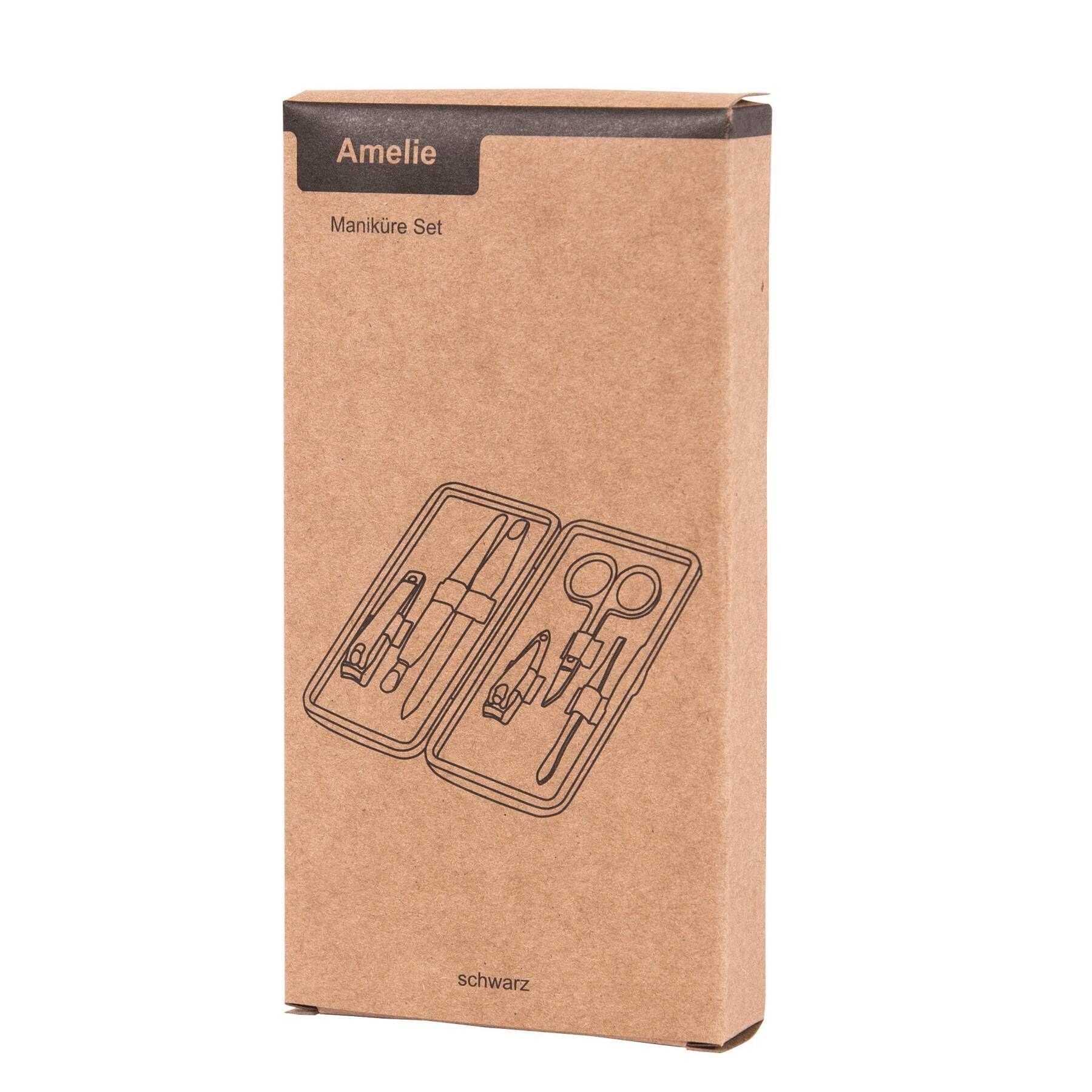 Manikürset AMELIE - schwarz-501