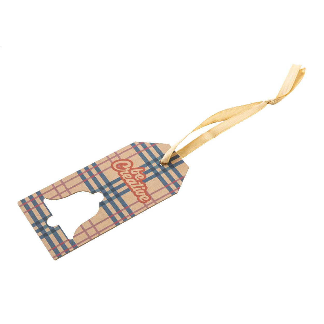 PrinTag Plus Eco individueller Geschenkanhänger, Glocke - weiß-188