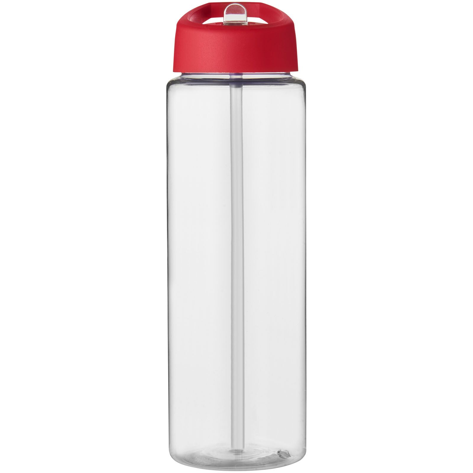 H2O Active Vibe 850 ml Sportflasche mit Ausgussdeckel - transparent -  rot-537