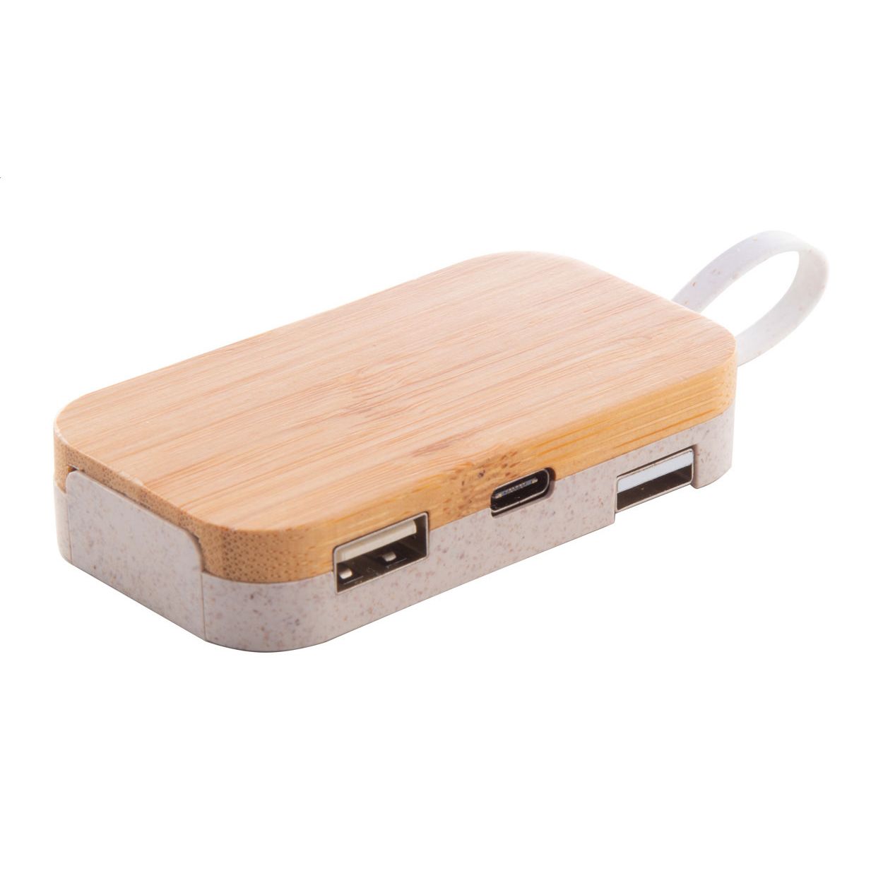 USB Hub Holbaru - natur-700