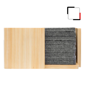 Veredelungsposition mittig auf der rechten Seite der Box