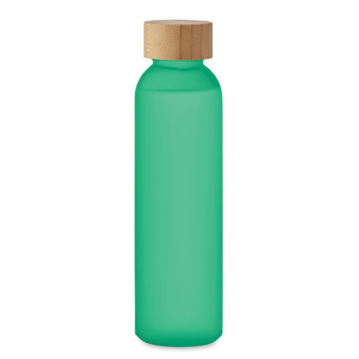 Glasflasche 500 ml ABE - transparent grün-345
