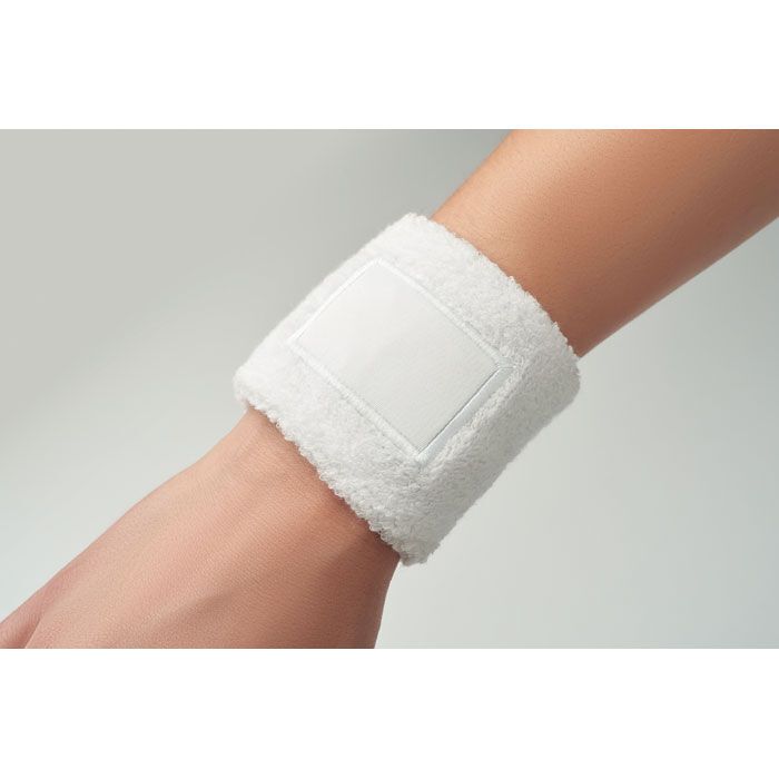 Schweißarmband Polycotton TEKUBI - weiß-875