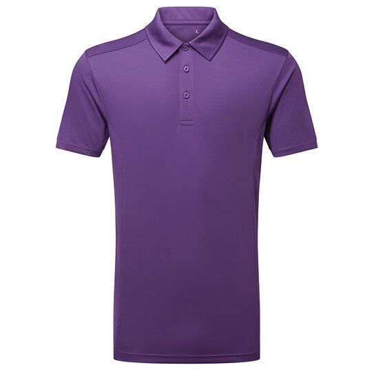Men´s Panelled Polo - bright purple-238