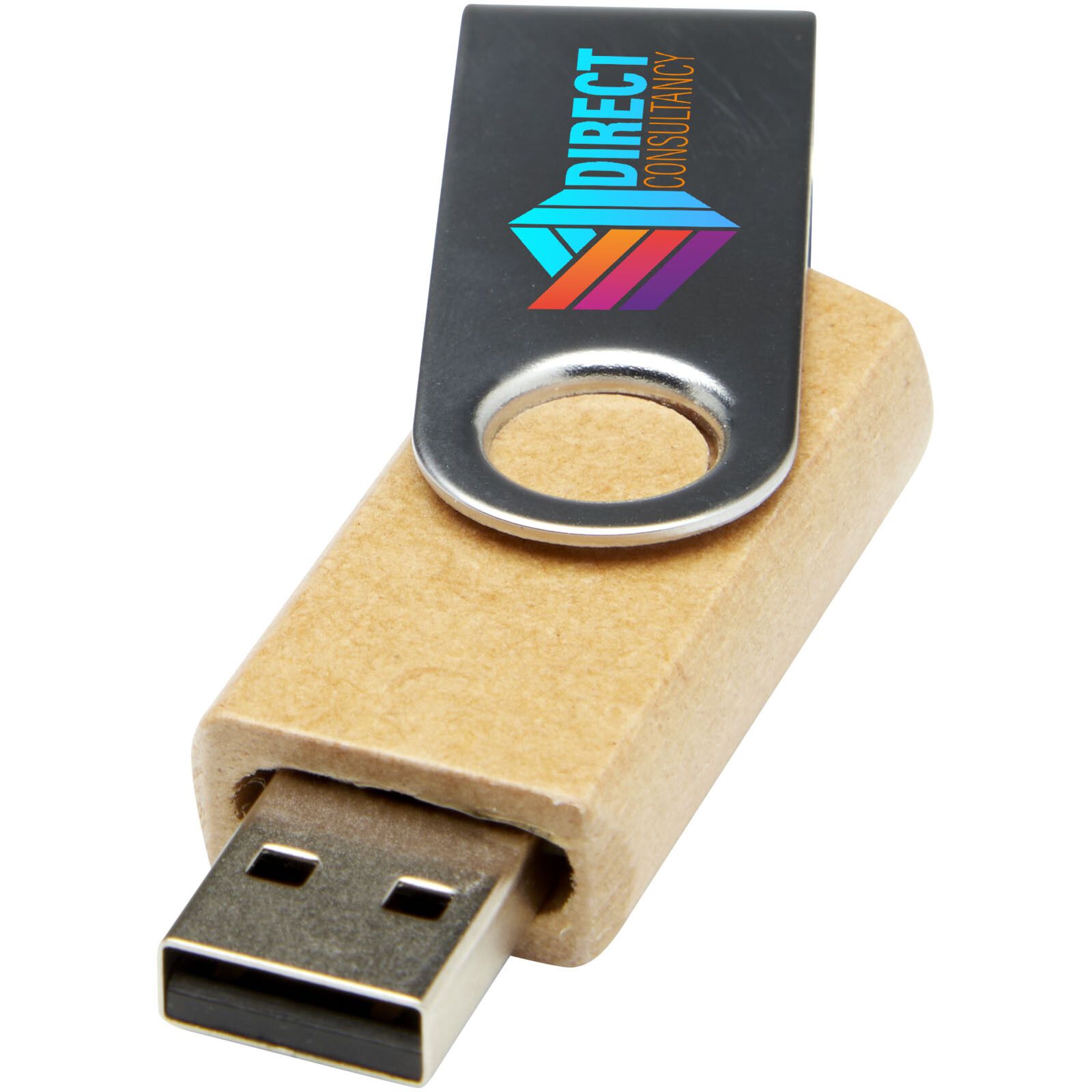 Twister USB-Stick 3.0 aus recyceltem Papier - Kraftpapier - 16 GB-34