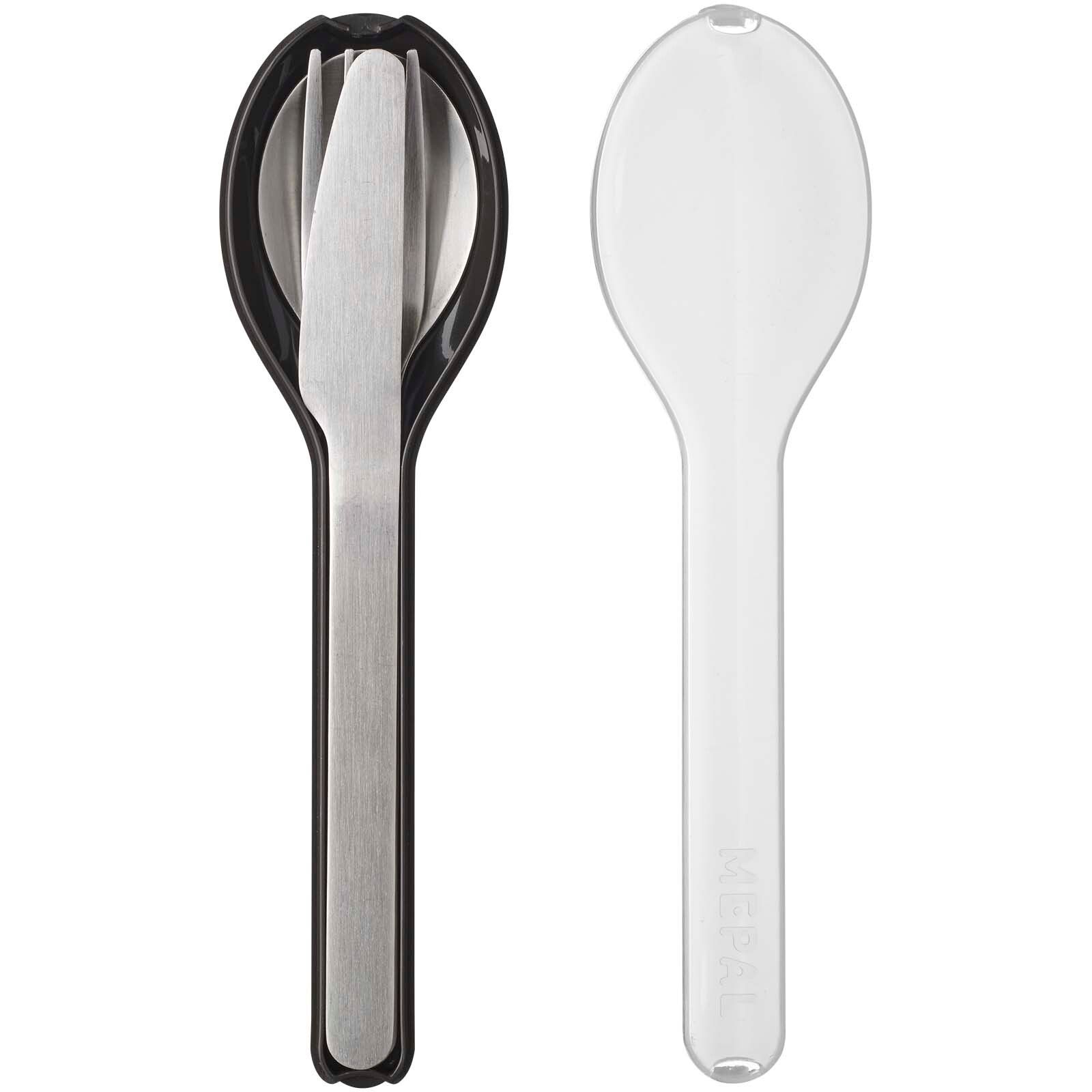 Mepal Ellipse Besteckset  - schwarz-891