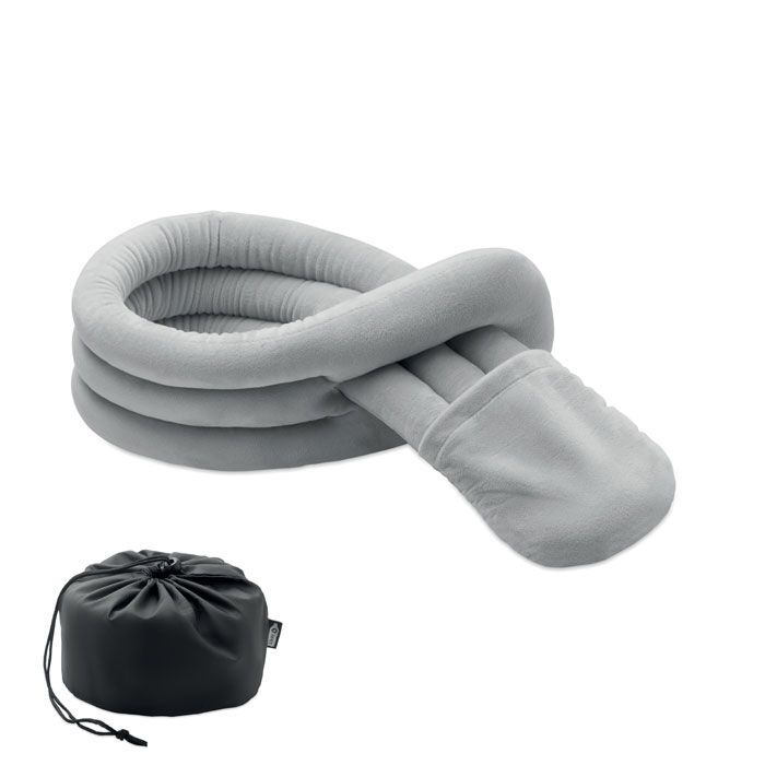 Flexibles Reisekissen WRAP IT - grau-505