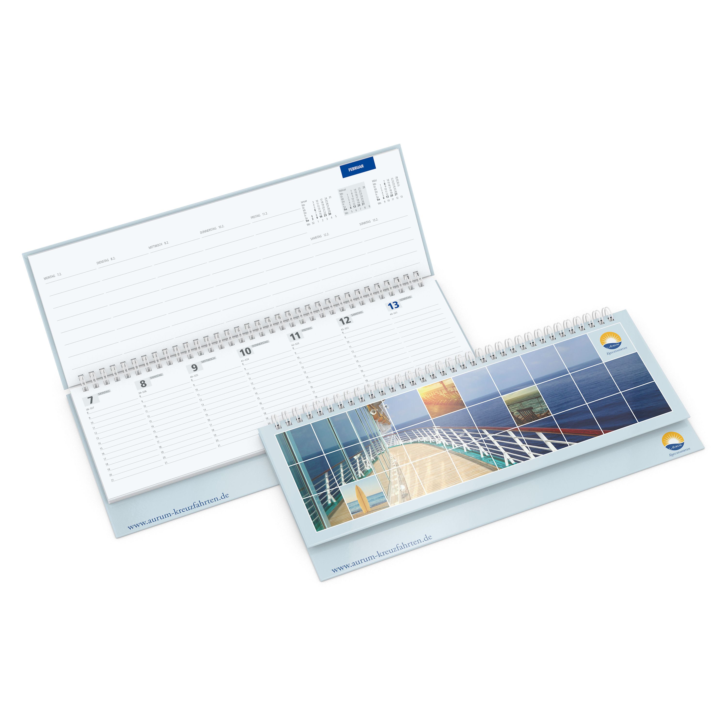 Tisch-Querkalender Master, Hardcover Papier matt-593