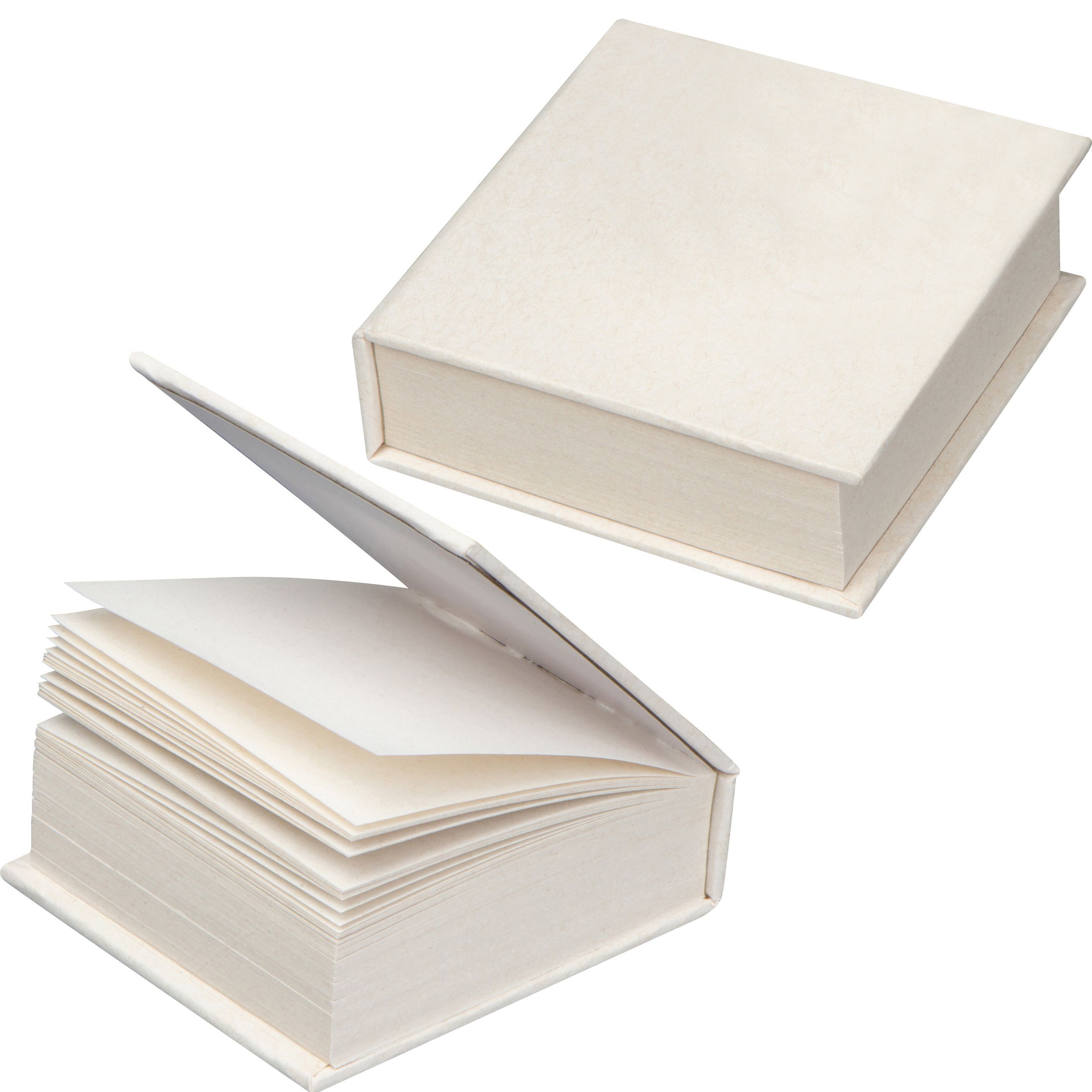 Notizblock aus recyceltem Milchkarton - beige-878