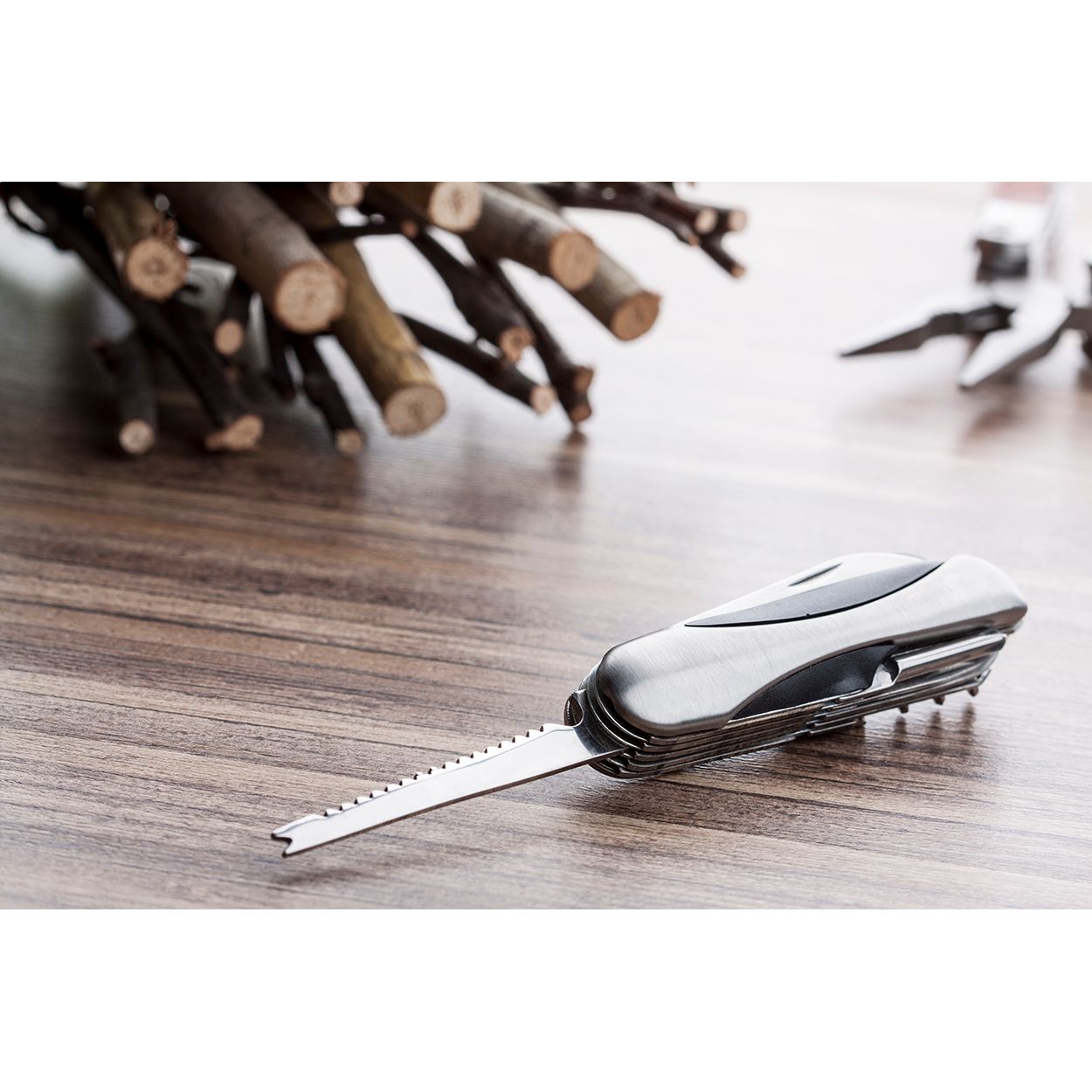 Taschenmesser Wyoming - silber-150