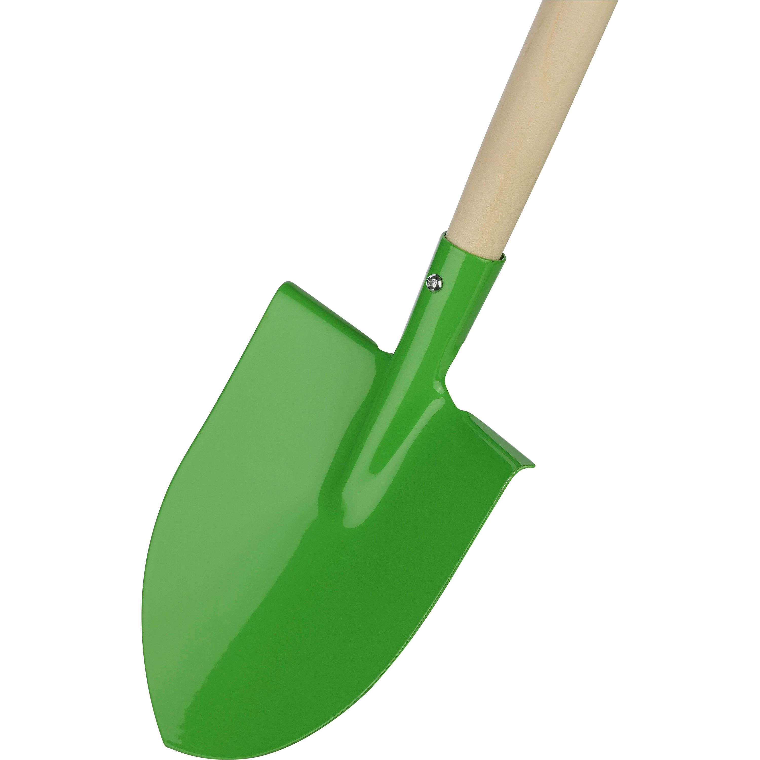 Gartenschaufel aus Holz Ringelblumen - kobaltblau-364