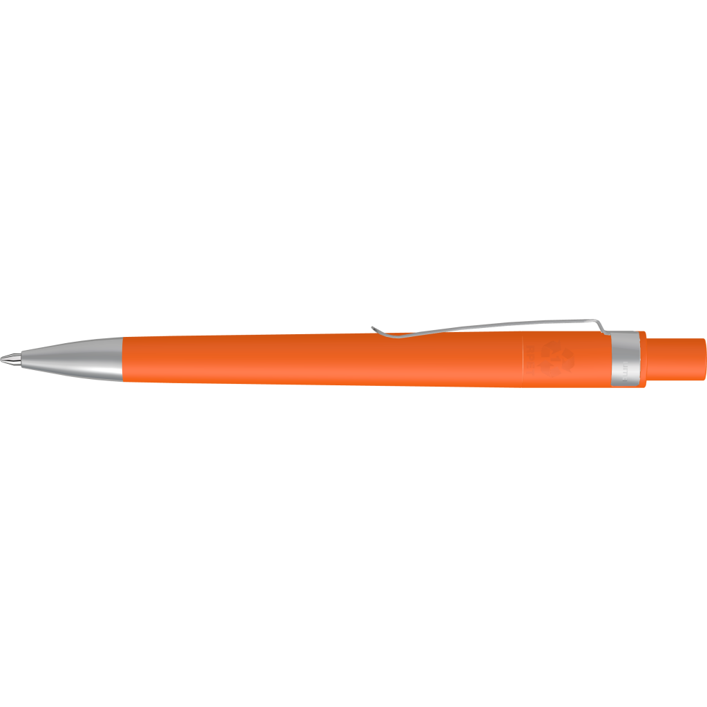 Recycled Pet Pen Core F Si Druckkugelschreiber - orange-244