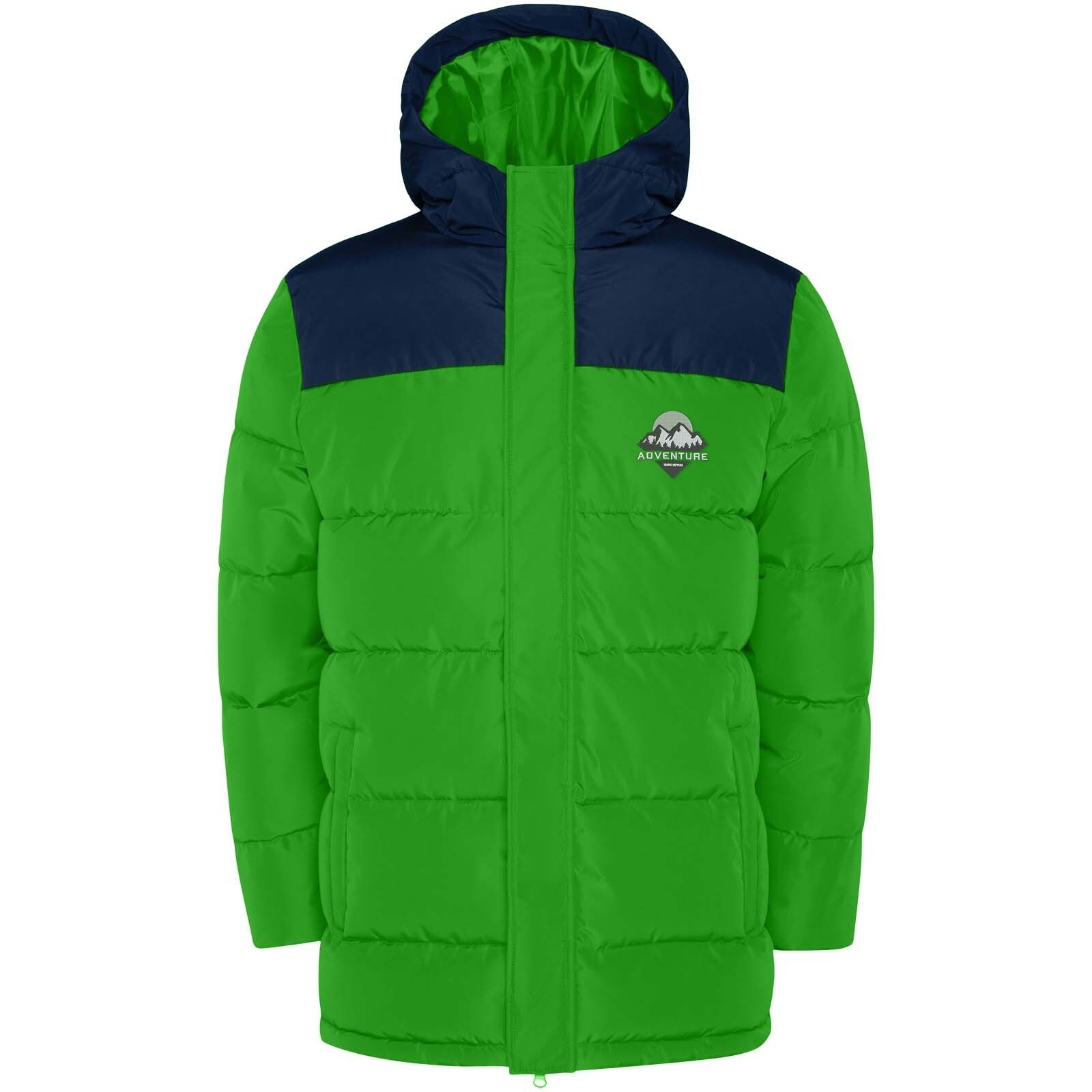 Tallin Steppjacke für Kinder - farngrün -  marineblau-749