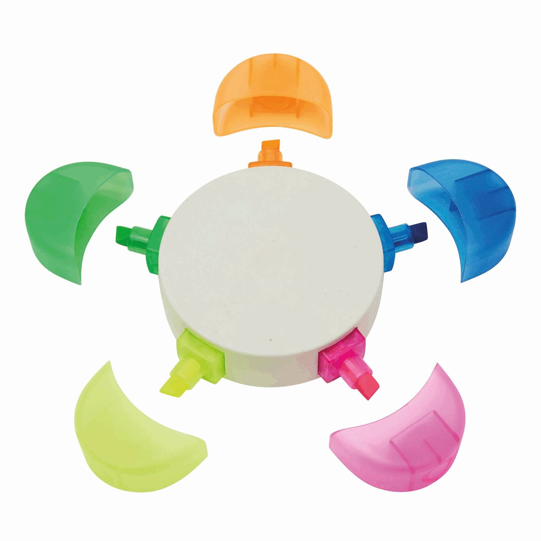 Blumenförmiger Textmarker FLOWER - bunt-807