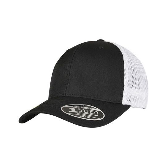 Flexfit 110 Recycled Cap 2-Tone - black - white-312