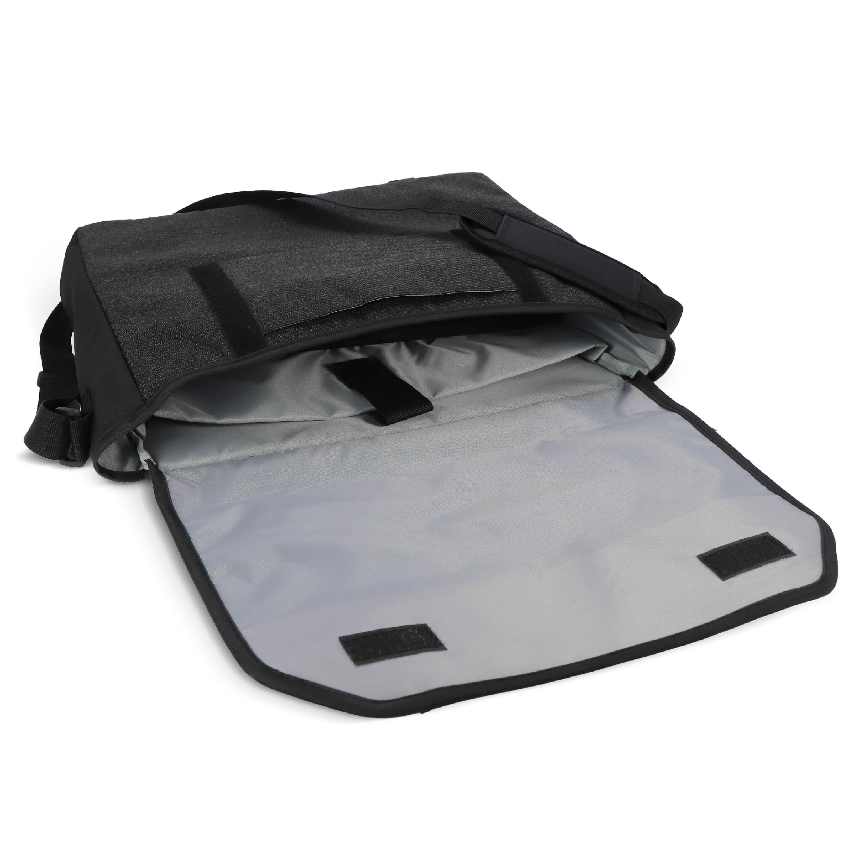 Laptop-Messenger-Tasche Liam RPET 12L - schwarz-494