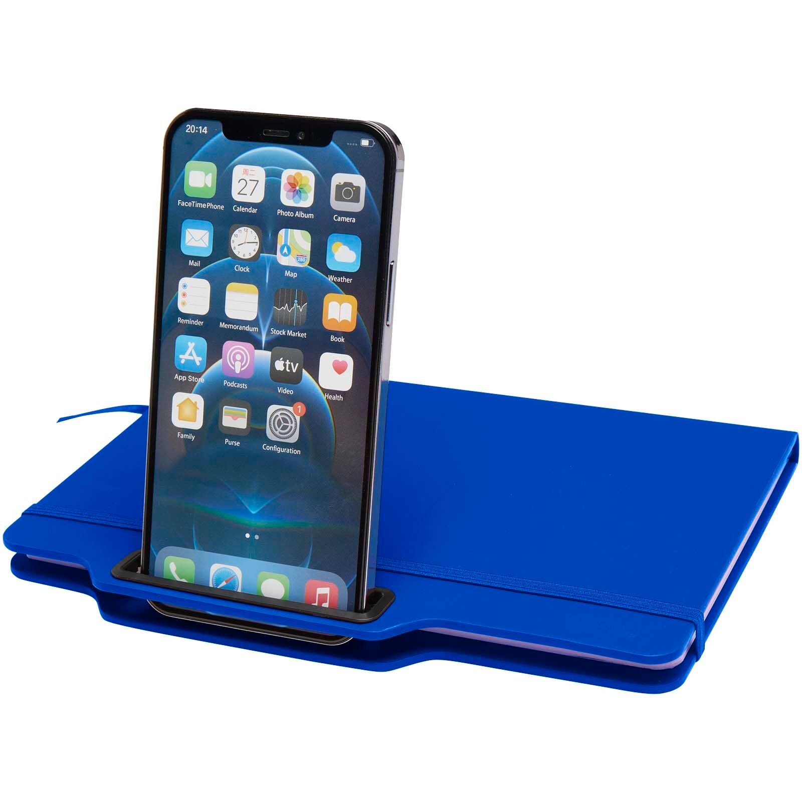 Nexus A5 Hardcover Notizbuch mit Kugelschreiber und Bleistiftset (schwarze Mine) - royalblau-983