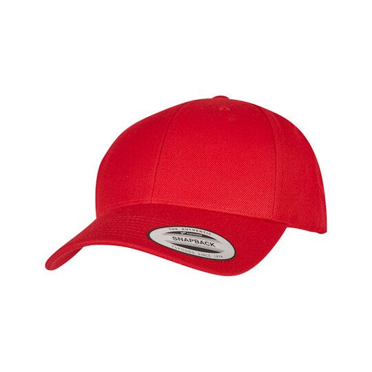 Premium Curved Visor Snapback Cap - navy-210