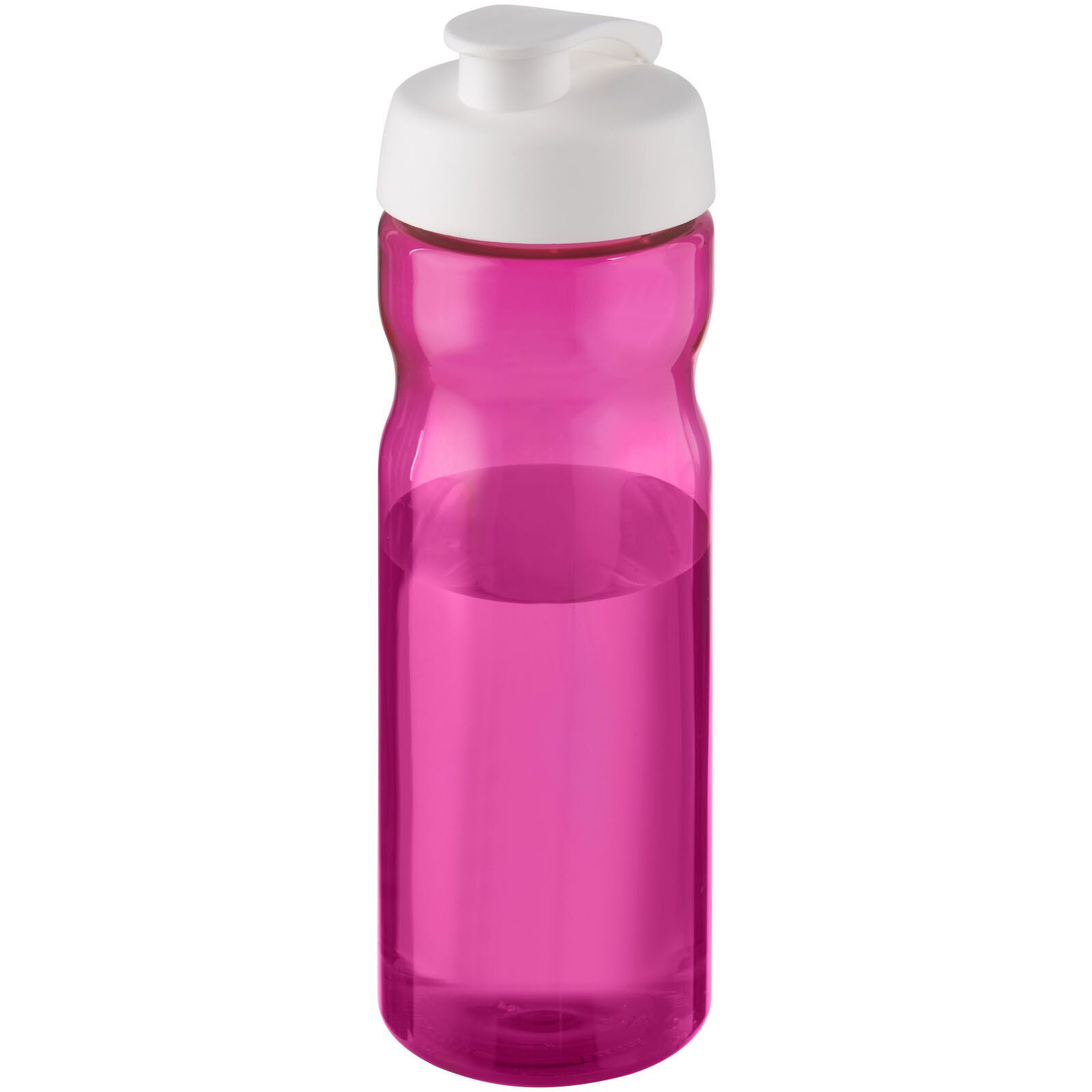 H2O Active Base 650 ml Sportflasche mit Klappdeckel - magenta -  weiss-427