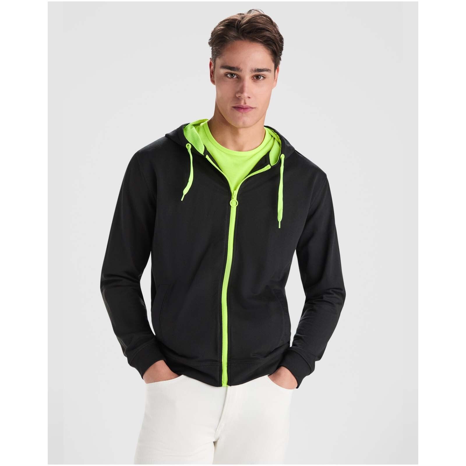 Fuji Kaputzensweatjacke  - heather grau - S-472