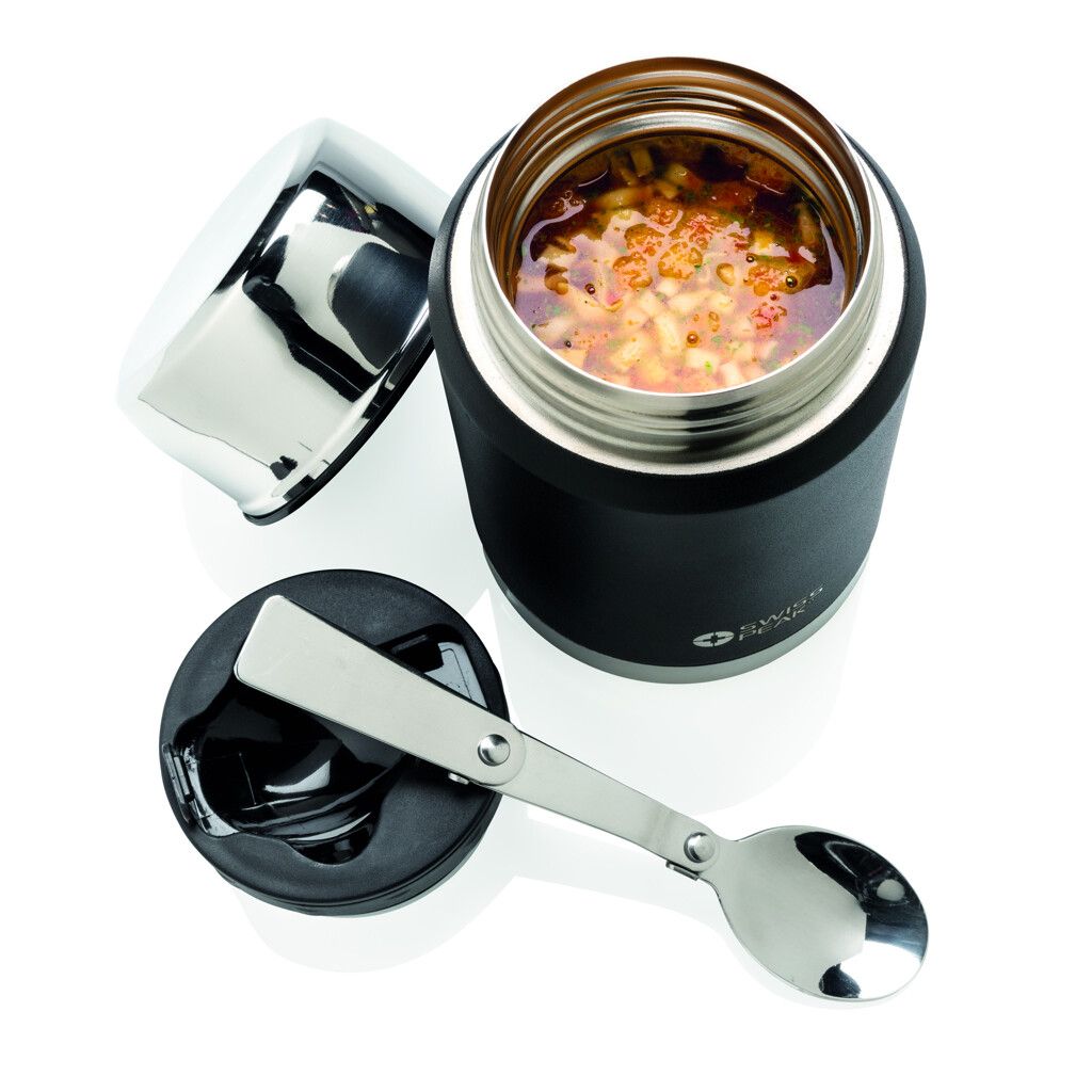 Swiss Peak Elite Kupfer Vakuum Food-Container - schwarz-644