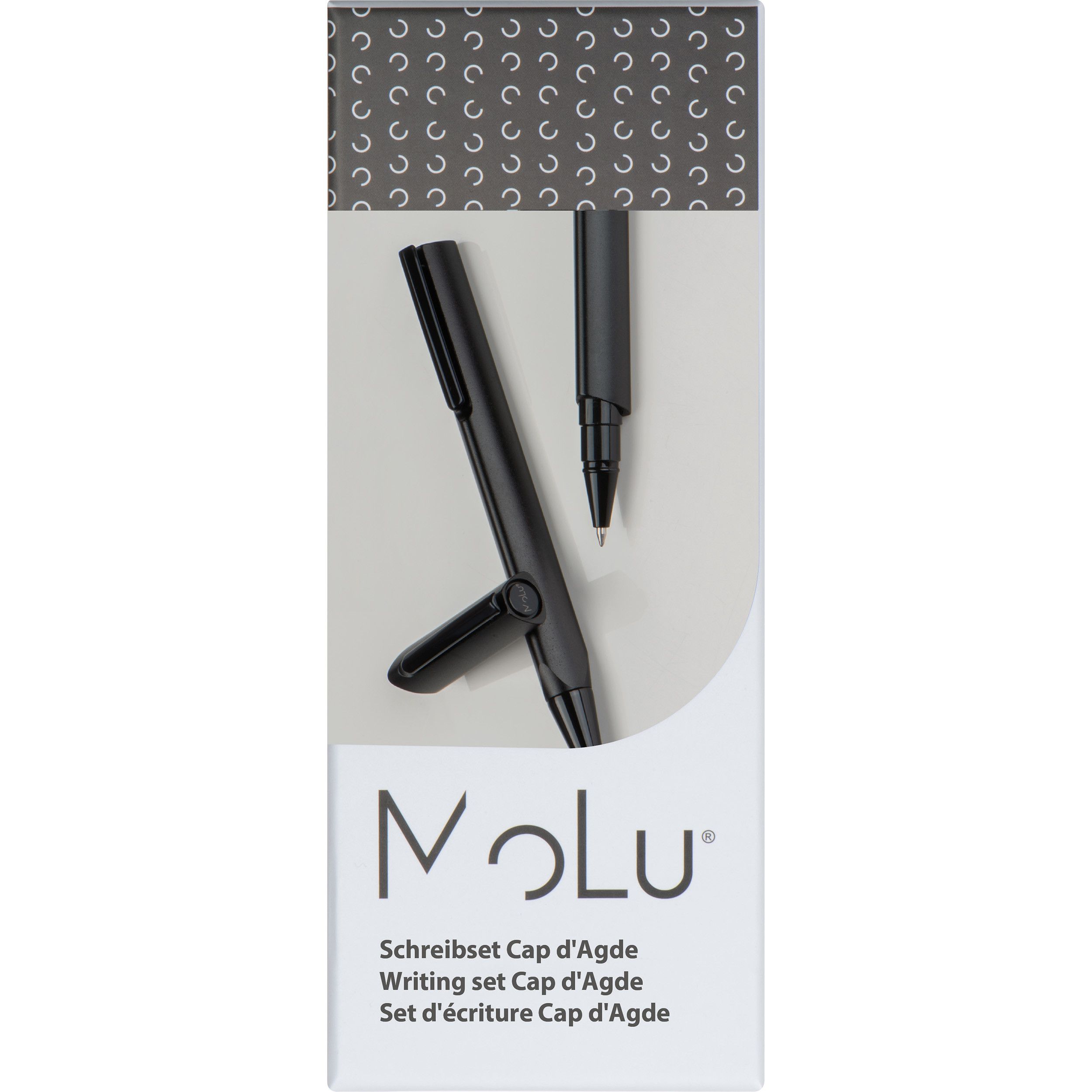MoLu Schreibset Cap d'Agde - schwarz-238