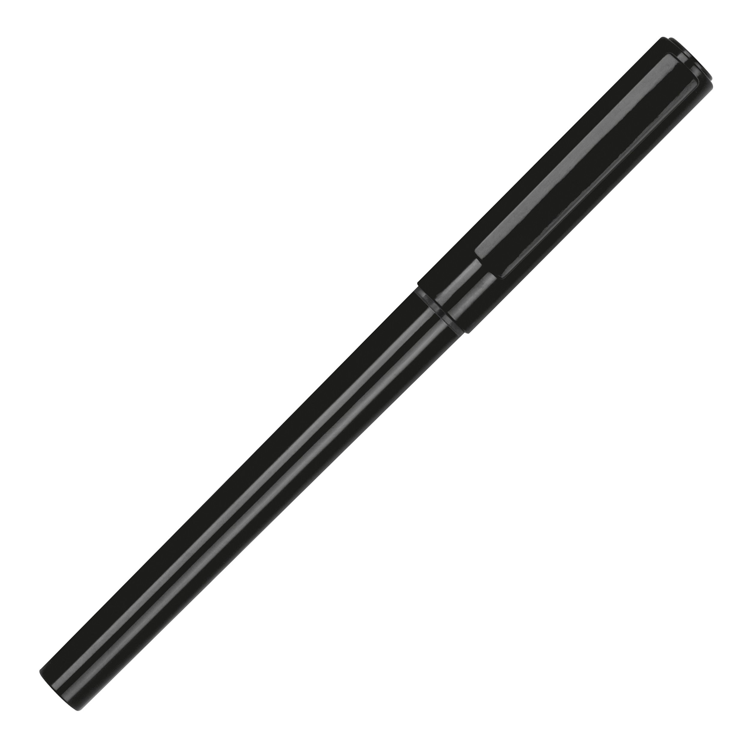 Rollerball mit Kappe - schwarz-469