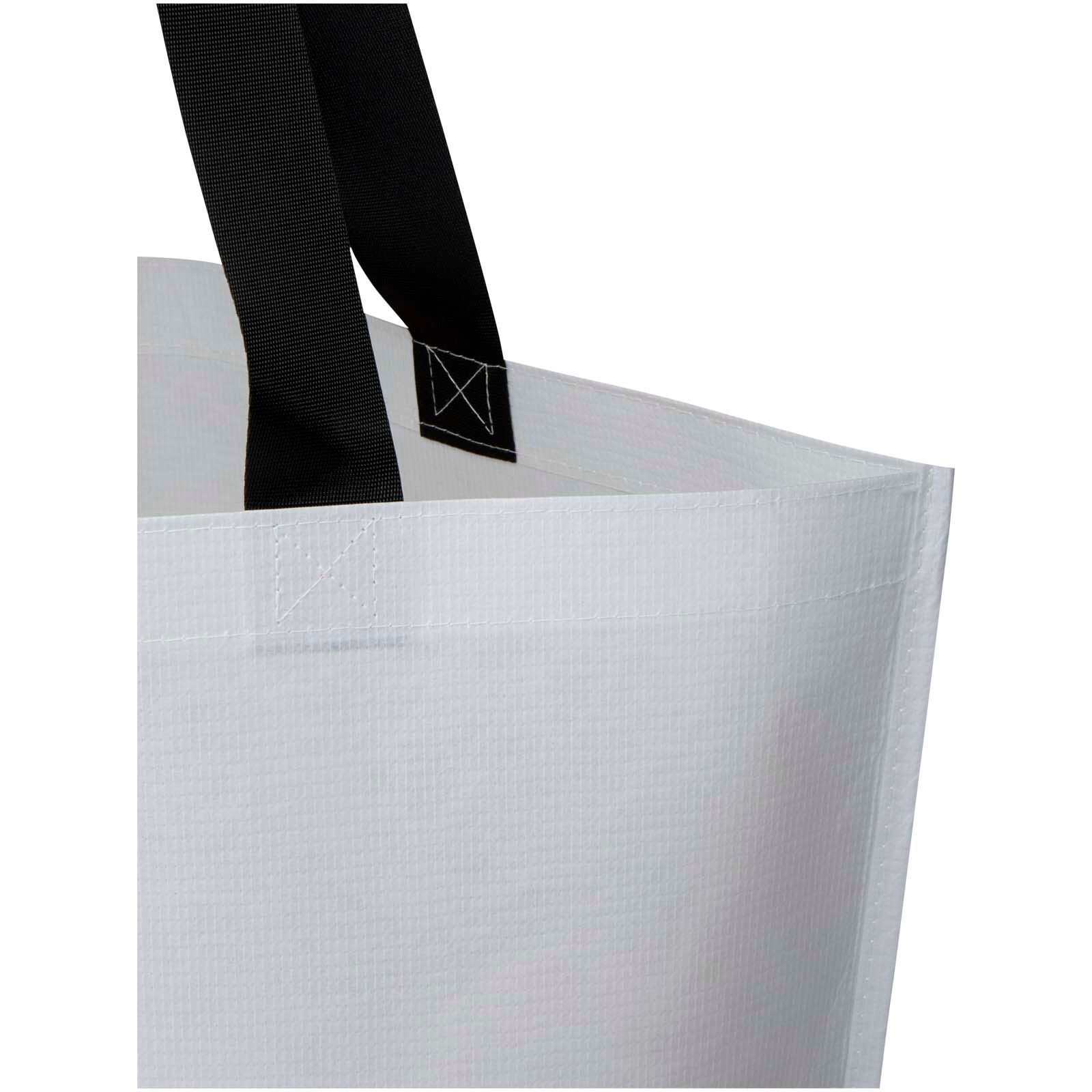 Duo GRS recycelte doppellaminierte Tragetasche Oversize 30L - weiss-659