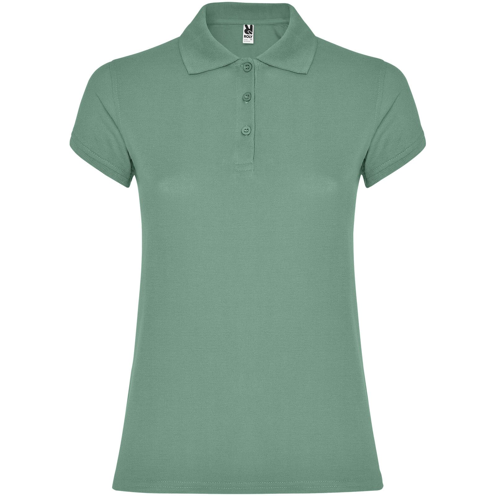 Star Poloshirt für Damen - dunkelminze - 2XL-24