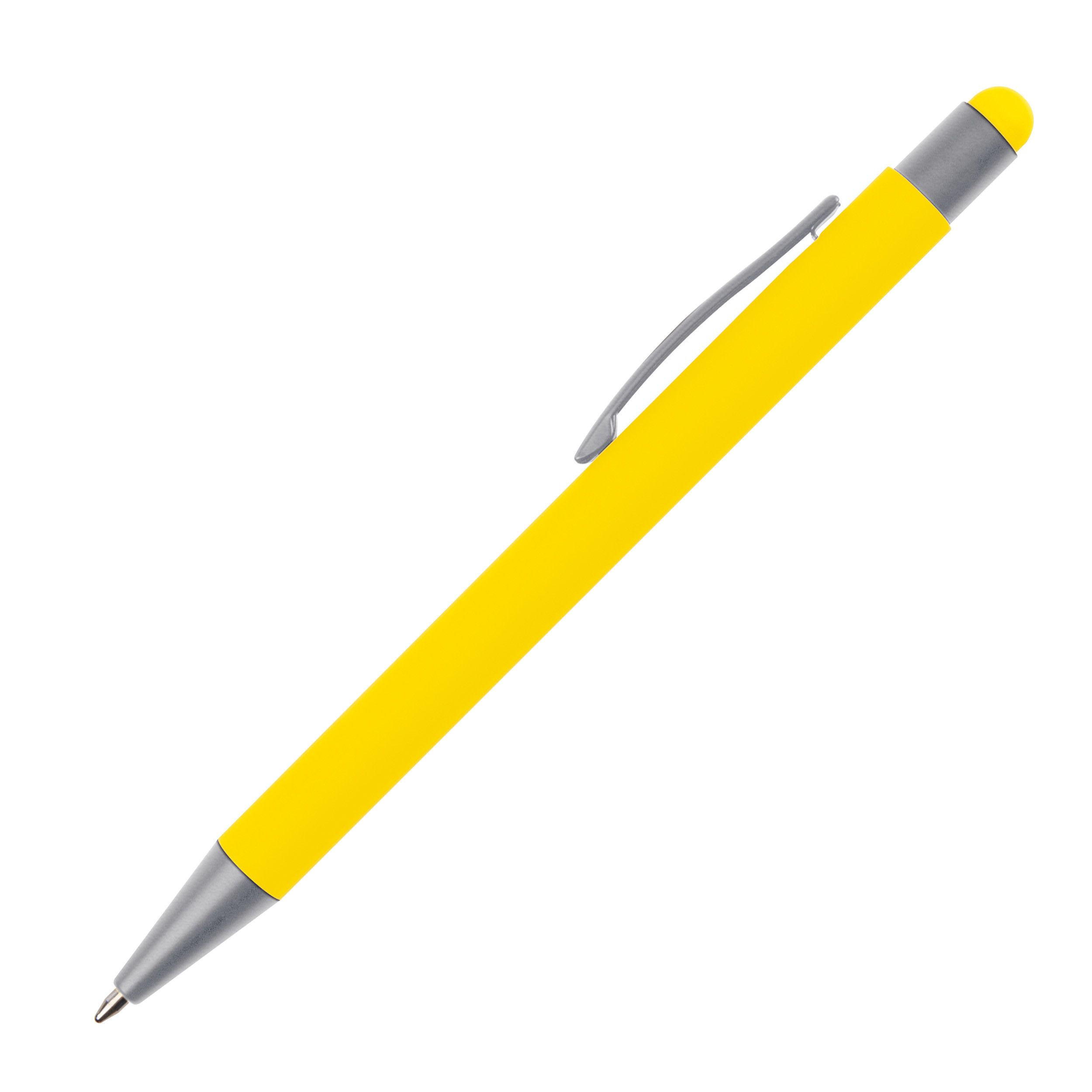 Metall Kugelschreiber mit Touch-Pen Salt Lake City - gelb-534