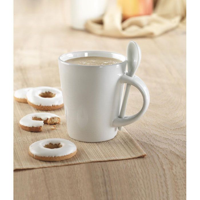 Kaffeebecher 300 ml SUBLIMCOLY - weiß-137
