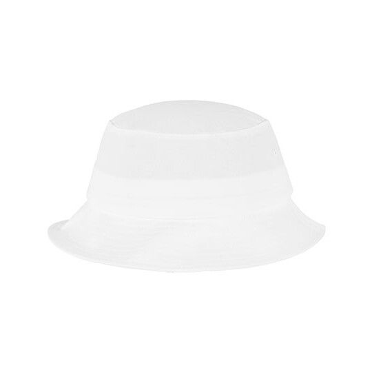 Flexfit Cotton Twill Bucket Hat - white-439