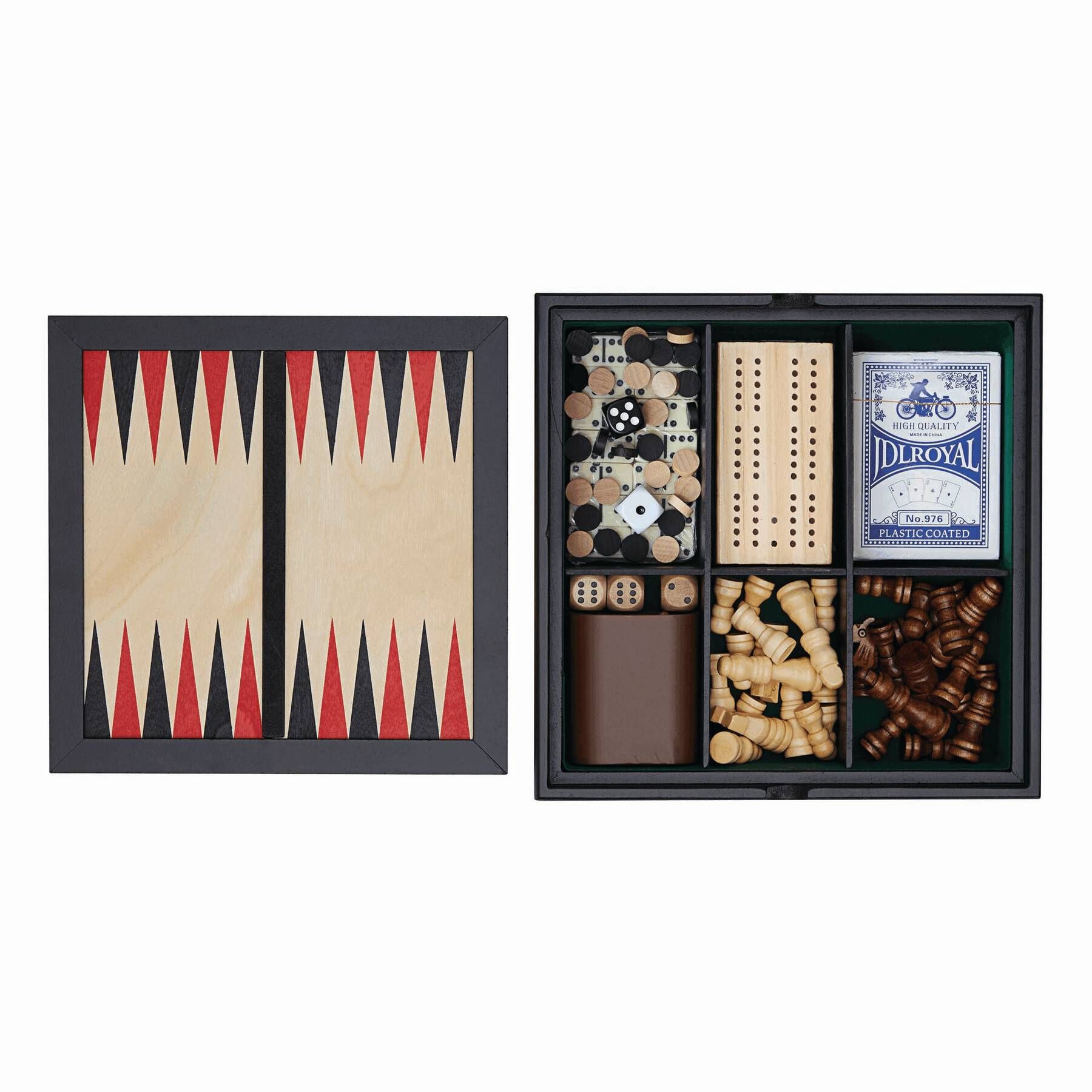 Spielesammlung FAMILY-FUN - braun-597
