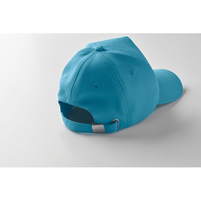 RPET Baseball Kappe 5 Panels SENGA - türkis-917