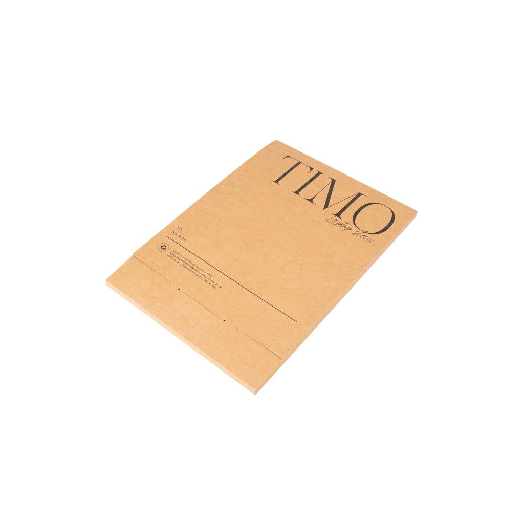 VINGA Timo 14" Laptop-Sleeve aus RCS recyceltem rPET - braun-520