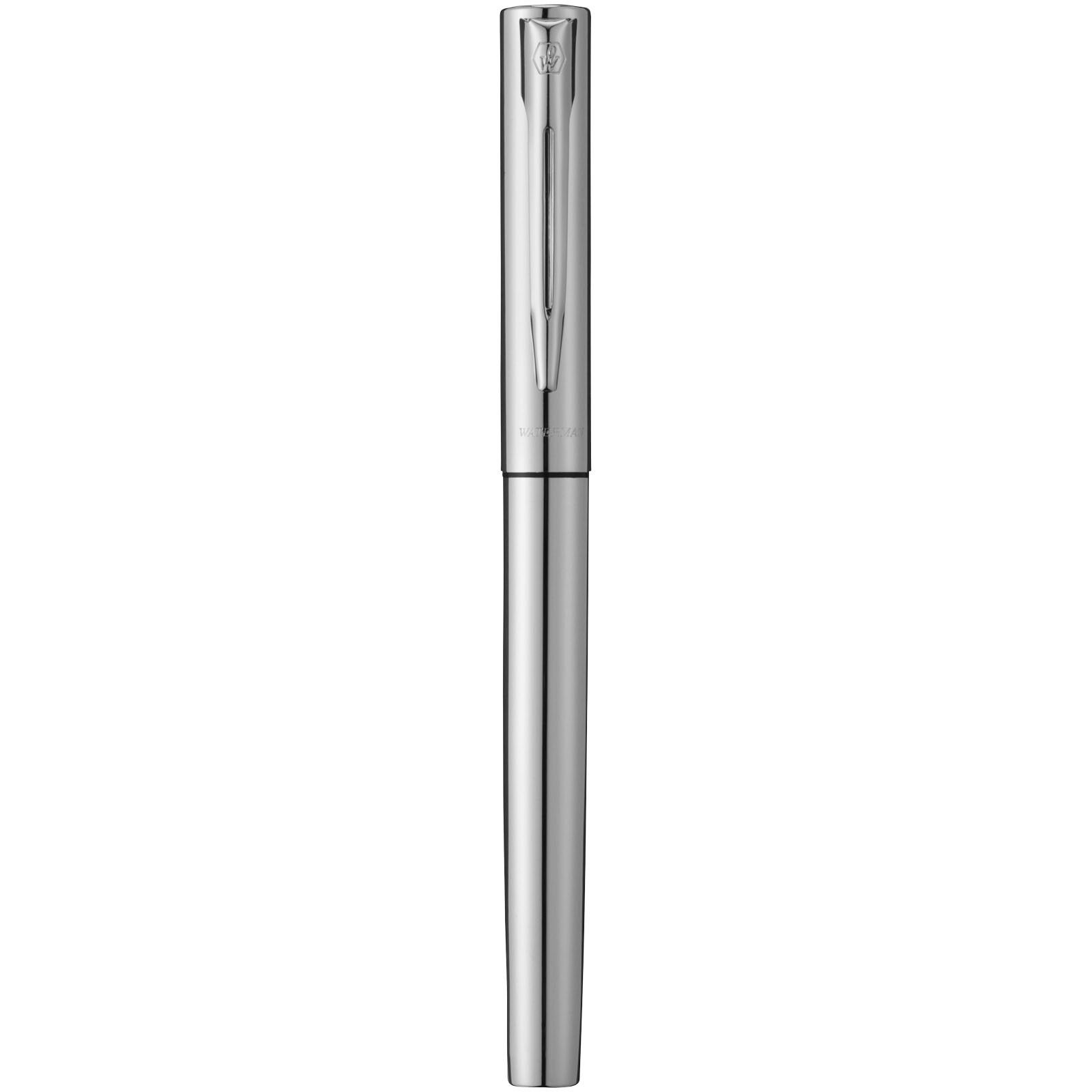 Waterman Graduate Füllfederhalter (blaue Mine) - chrom-568