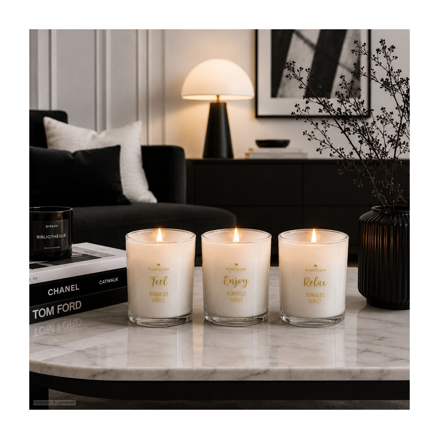 ROMOSCENT® Aromakerzenset Vanille-329