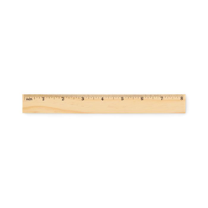Holzlineal 20cm RULER20 - holz-926