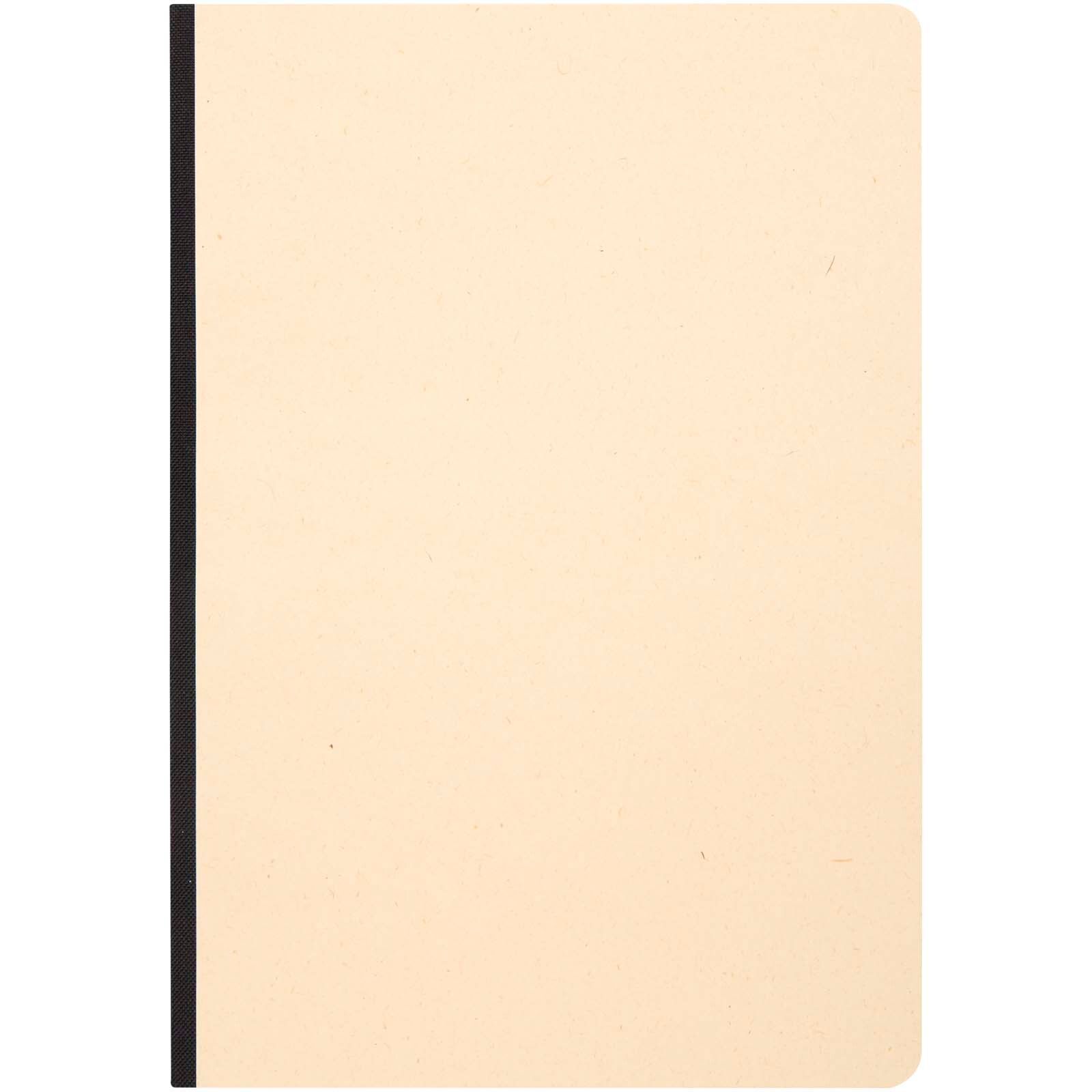 Liliana A5 Zuckerrohr und RPET Softcover Notizbuch - schwarz-566