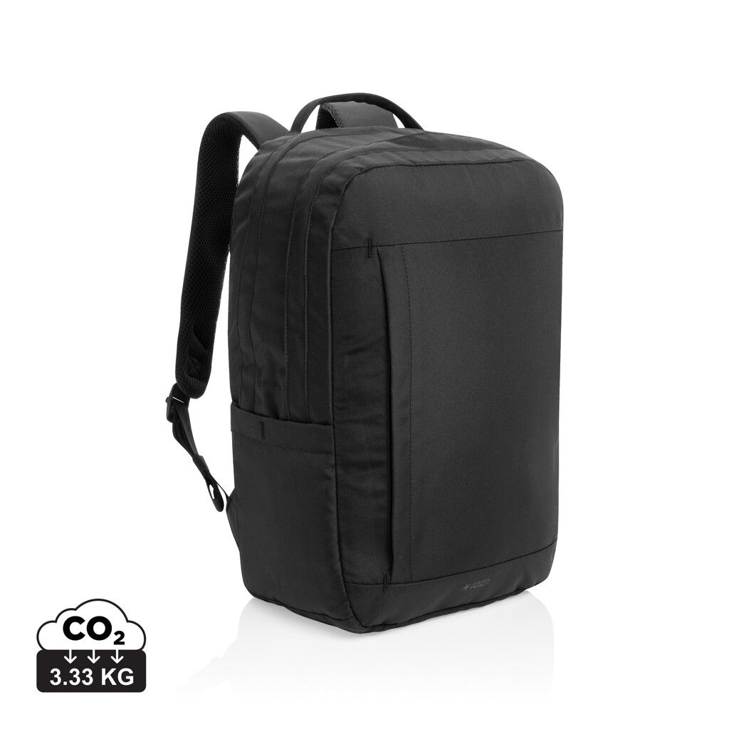 Swiss Peak Aware™ Edin 100% RPET 15,6" Laptop Rucksack - schwarz-525
