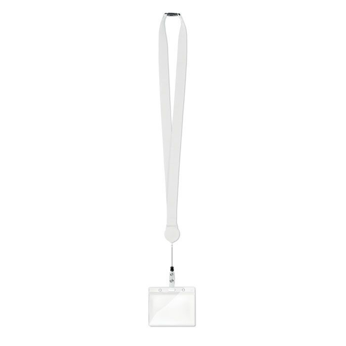 Lanyard mit Badge-Halter ZIP LANYARD - weiß-433