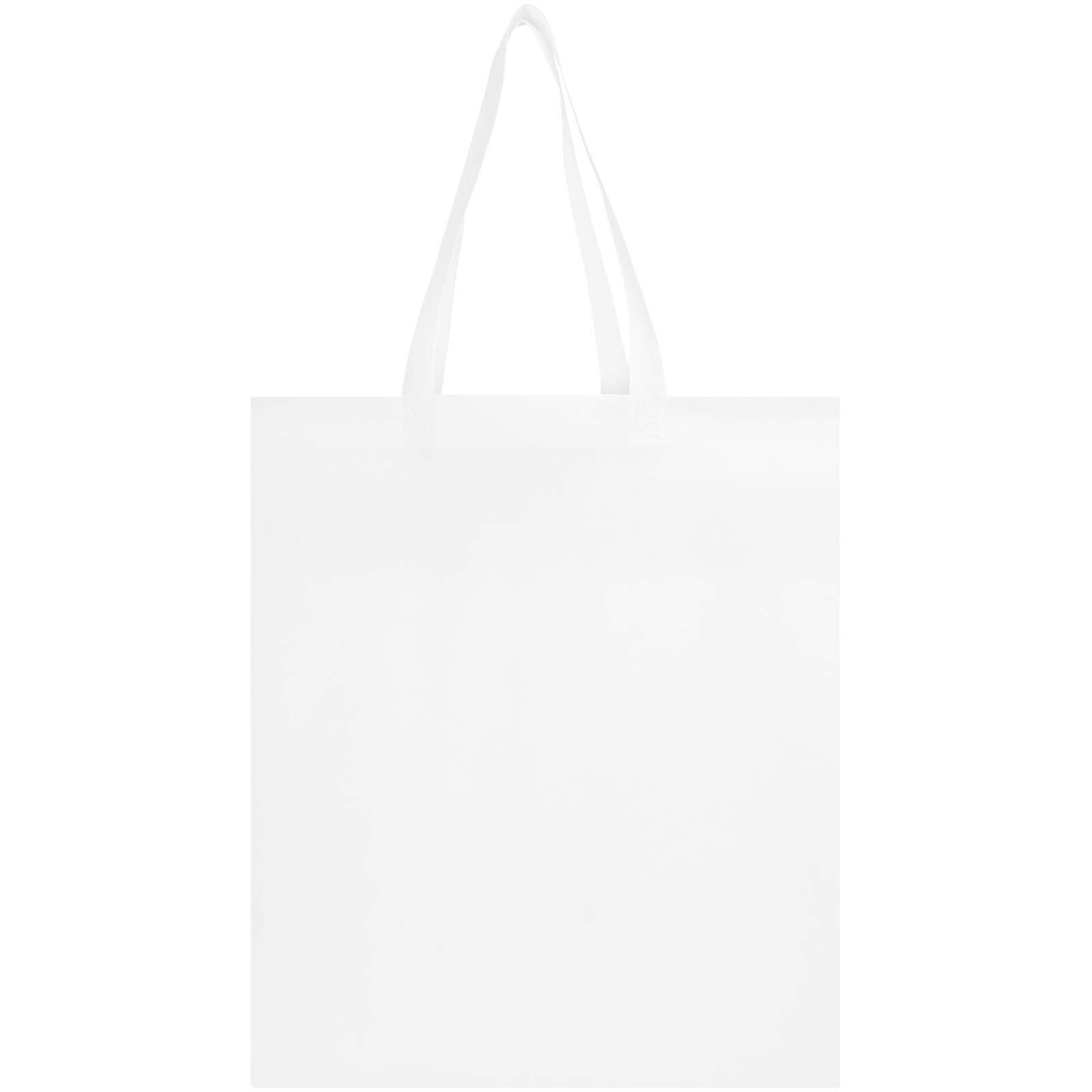 EcoSeal GRS-recycelte Nonwoven Tragetasche mit Zeitenfalten 12 L - weiss-817